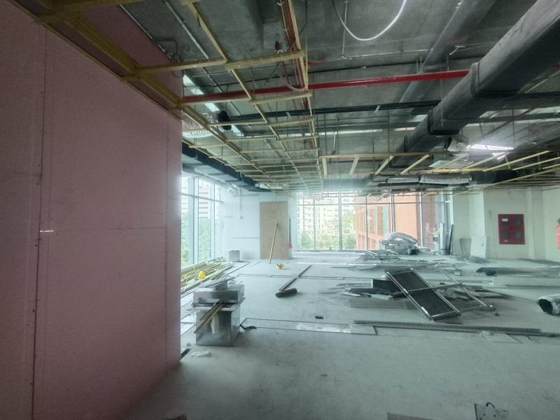 Bare Shell Before Fit-Out — commercial office fit-out by MS Interior, Hyderabad