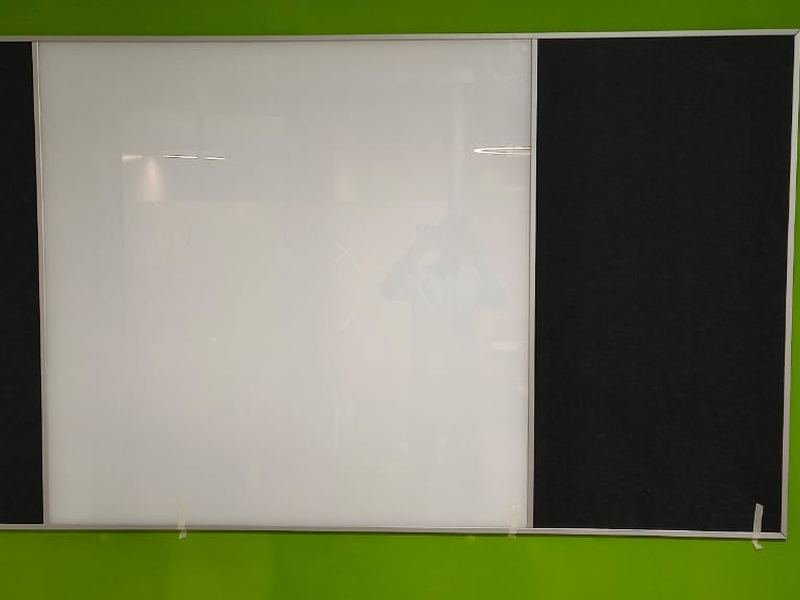 Writing and Pin Board Wall — commercial office fit-out by MS Interior, Hyderabad